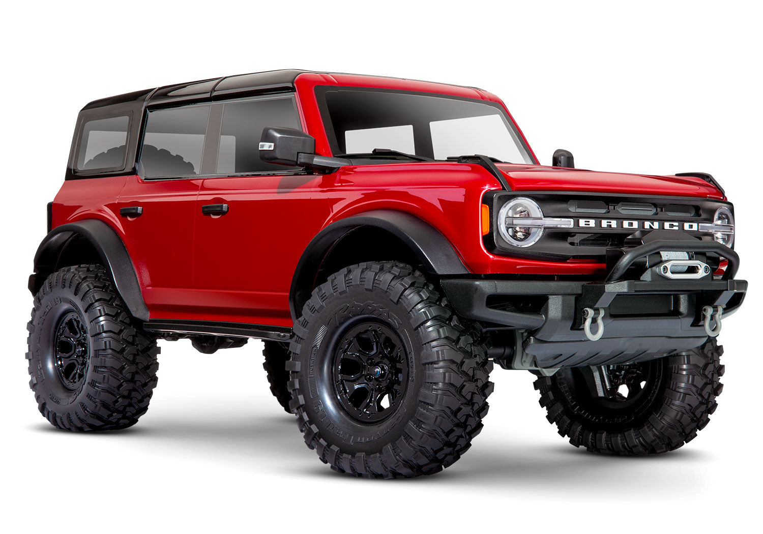 Traxxas / TRX-4 1/10 Trail Crawler Truck w/2021 Ford Bronco Body (Red)