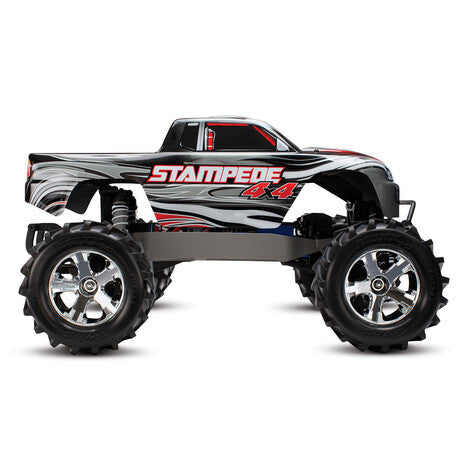 Stampede® 4X4: 1/10-scale 4WD Monster Truck Silver