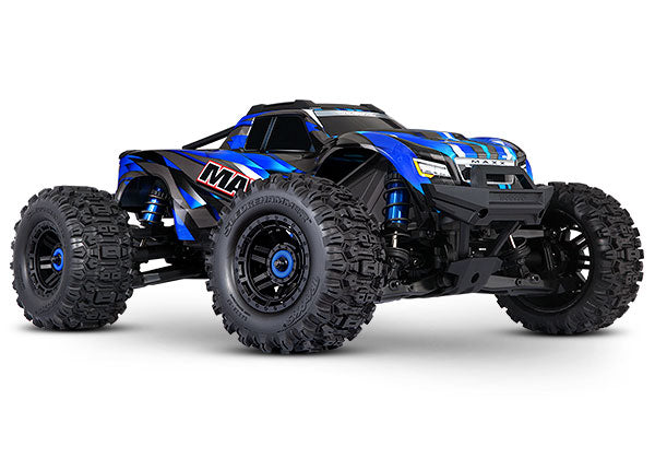 89086-4 - Maxx®: 1/10 Scale 4WD Brushless Electric Monster Truck BLUE
