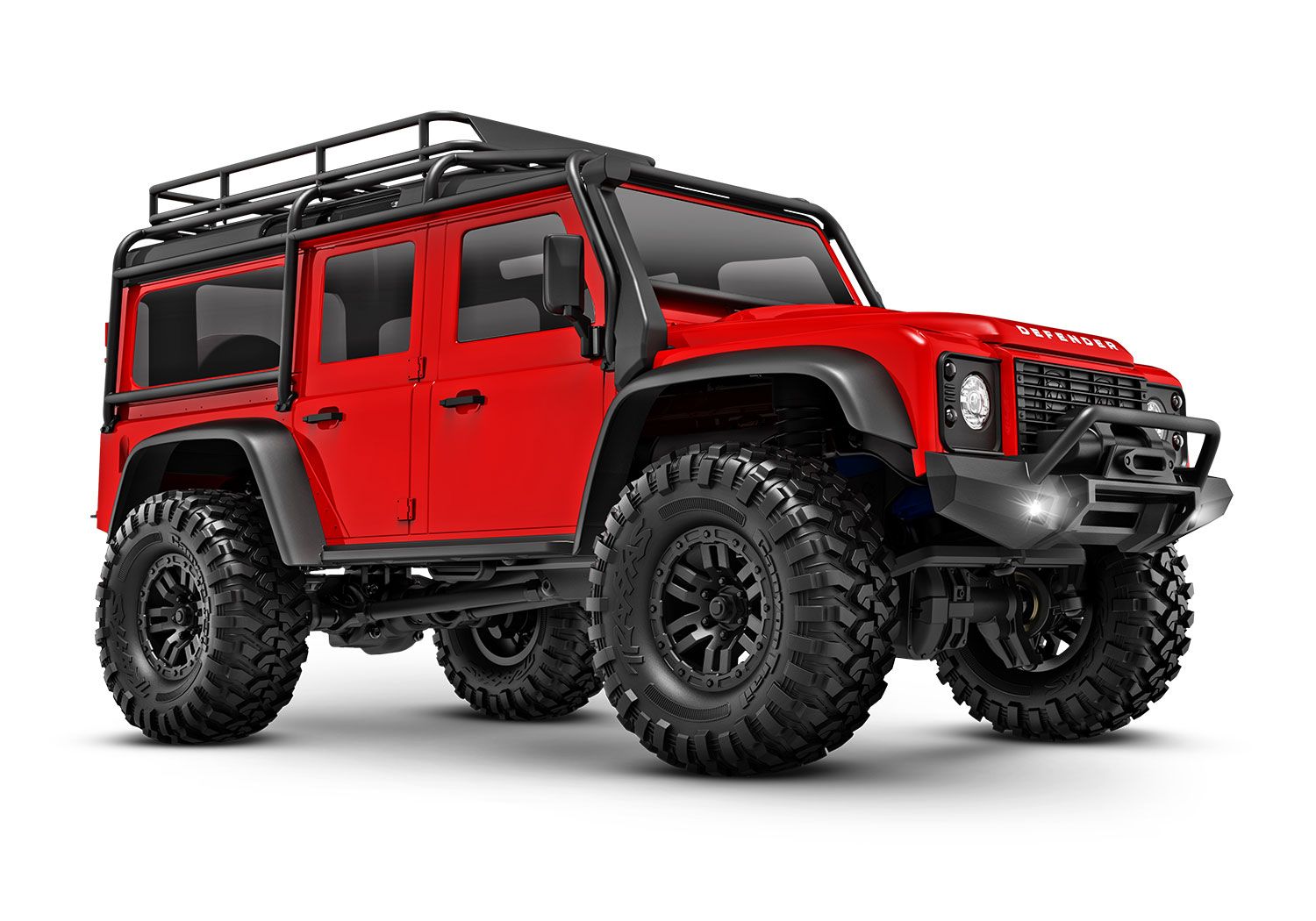 TRX4M Land Rover Defender レッド Traxxas / TRX-4M Land Rover Defender (Red)