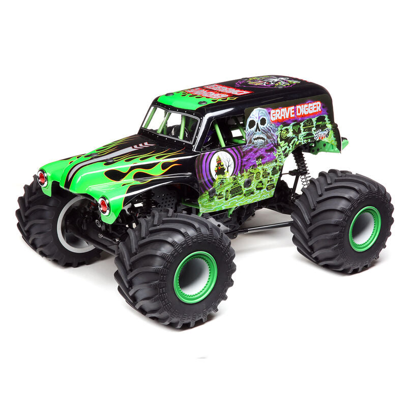 Losi - LMT: 4wd Solid Axle Monster Truck, Grave Digger: RTR