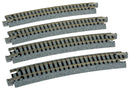 KATO / 481mm 19" Radius Curve 15-Degree (4) / N Scale