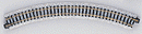 KATO / 249mm 9-3/4" Radius Curve 45-Degree (4) / N Scale