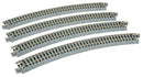 KATO / 381mm 15" Radius Curve 30-Degree (4) / N Scale