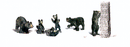 Woodland Scenics / Black Bears / O Scale