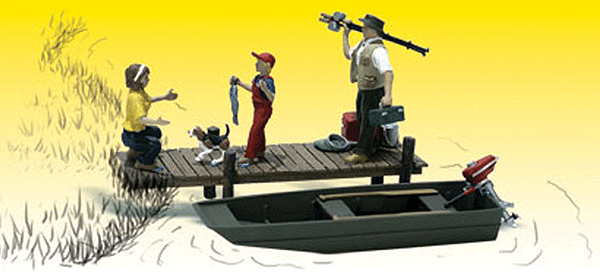 Woodland Scenics / Family Fishing / O Scale