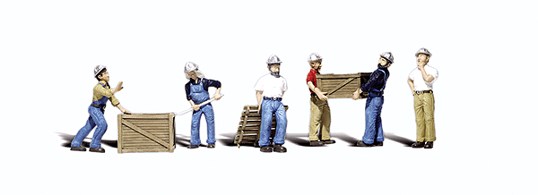 Woodland Scenics / Dock Workers / O Scale