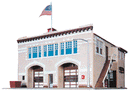 Life-Like / Hampden Fire Engine House / HO Scale