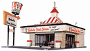 Life-Like / Kentucky Fried Chicken / HO Scale