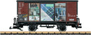 LGB / 2-Axle Wood Boxcar - Ready to Run / G Scale