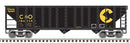 Atlas / 90-Ton 3-Bay Hopper with Load - Ready to Run / N Scale