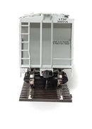 0' Pullman-Standard PS-2 2893 3-Bay Covered Hopper - Ready to Run - ATSF