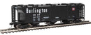 50' Pullman-Standard PS-2 2893 3-Bay Covered Hopper - Ready to Run - Burlington CB & O