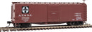 40' USRA Wood Boxcar - Ready To Run -- Santa Fe