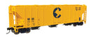 Walthers / 50' Pullman-Standard PS2-CD 4427 3-Bay Covered Hopper - Ready to Run / HO Scale