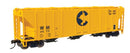 Walthers / 50' Pullman-Standard PS2-CD 4427 3-Bay Covered Hopper - Ready to Run / HO Scale