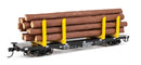 Walthers / 45' Logging Flatcar - Ready to Run / HO Scale