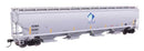 Walthers / 67' Trinity 6351 4-Bay Covered Hopper - Ready to Run / HO Scale