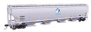 Walthers / 67' Trinity 6351 4-Bay Covered Hopper - Ready to Run / HO Scale