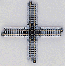 KATO / 124mm 4-7/8" 90-Degree Crossing / N Scale