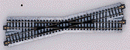 KATO / 186mm 7-5/16" 15-Degree Left-Hand Crossing / N Scale