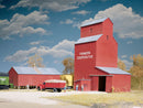 Walthers / Farmers Cooperative Rural Elevator / HO Scale