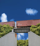 Walthers / 30' Single Track Railroad Deck Girder Bridge / HO Scale