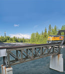 Walthers / Single-Track Pratt Deck Truss Railroad Bridge Kit / HO Scale