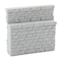 Walthers / Single-Track Railroad Bridge Stone Abutment - Low - Resin Casting / HO Scale