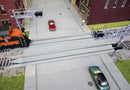 Walthers / Modern Concrete Grade Crossing with Rerailer Ends