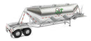 Walthers | Dry Bulk Semi Trailer - Assembled - Transload Facility | HO Scale