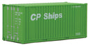 Walthers / 20' Corrugated Container with Flat Panel - Assembled / HO Scale