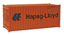 Walthers / 20' Corrugated Container - Assembled / HO Scale