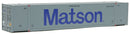 Walthers / 53' Singamas Corrugated-Side Container - Ready to Run / HO Scale