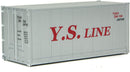 Walthers / 20' Smooth-Side Container - Ready to Run / HO Scale