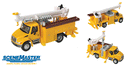 Walthers / International(R) 4300 Utility Truck w/Drill - Assembled Walthers SceneMaster