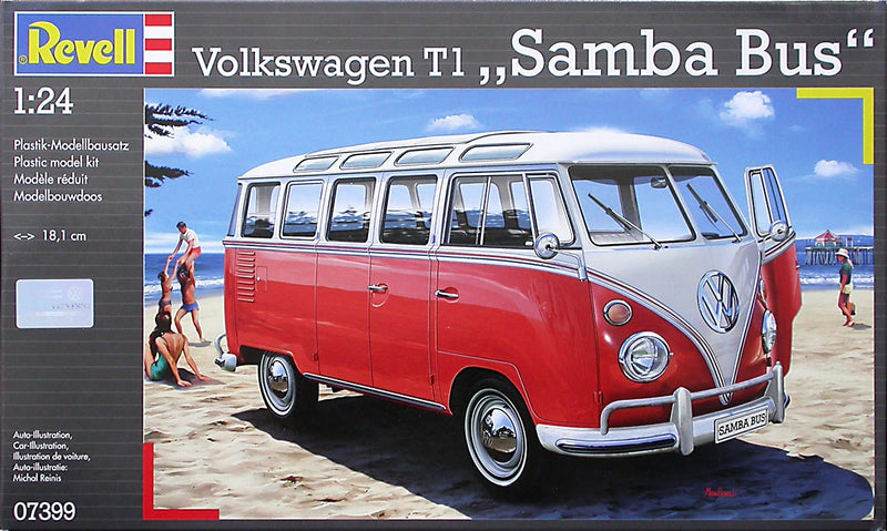 Revell - Volkswagen T1 "Samba Bus'' 1/24