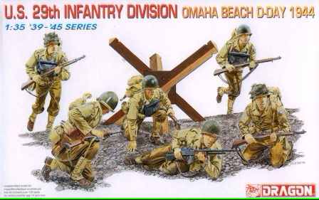 Dragon / U.S. 29th Infantry Division Omaha Beach D-Day 1944  1/35