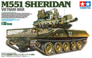 Tamiya / US Airborne Tank M551 Sheridan (Vietnam War) 1/35