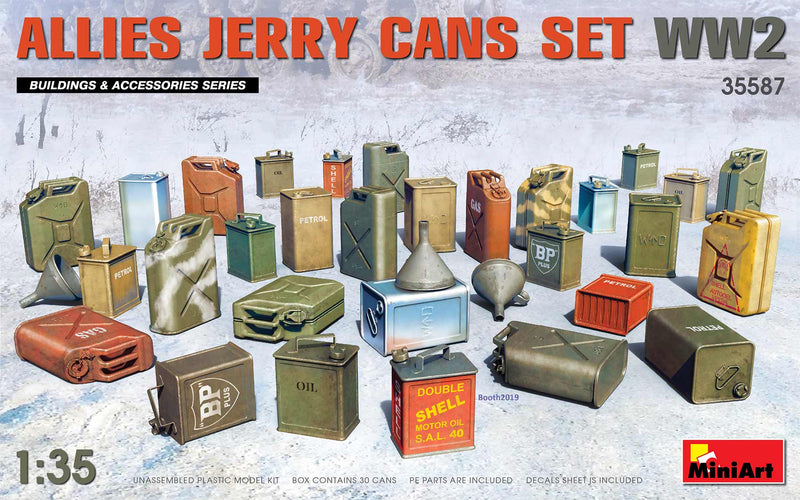 MiniArt / Allies Jerry Cans Set WW2 1/35