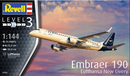 Revell / Embraer 190 "Lufthansa New Livery" 1/144