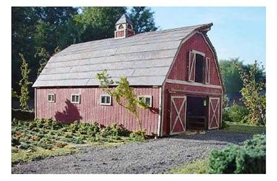 Laser-Art Structures / HO Barn