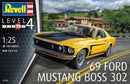 Revell / 1969 Ford Boss Mustang 302 - 1/25