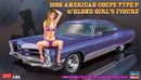 Hasegawa / 1966 American Coupe Type P w/Blond Girl's Figure 1/24