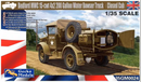 Gecko Models / Bedford MWC 15-cwt 4x2 200 Gallon Water Bowser Truck (Closed Cab) 1/35