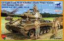 Bronco / US Light Tank M-24 'Chaffee' (Early Prod.) w/crew (NW Europe 1944-45) 1/35