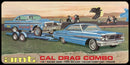 AMT / Cal Drag Combo 3 in 1 Racing Team - Ford Galaxie - Falcon Funny Car & Trailer 1/25