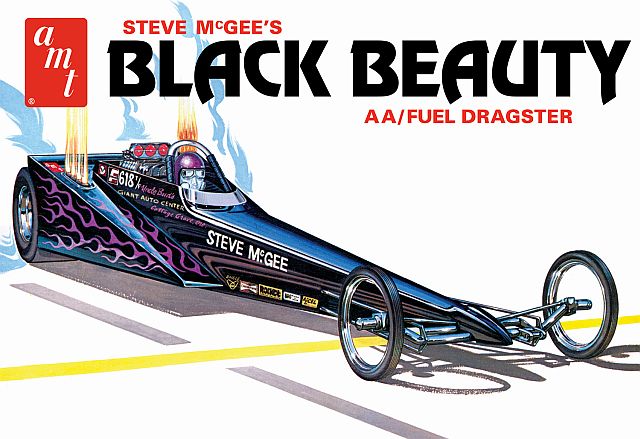 AMT / Steve McGee Black Beauty Wedge Dragster 1/25