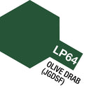 Tamiya | Lacquer Paint LP-64 Olive Drab (JGSDF) 10ml