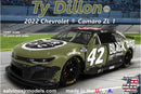 Salvinos Jr Models / Ty Dillion 2022 Chevy Camaro ZL1 - 1/24